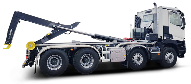 Hook Truck used by Brimbank Bin Hire