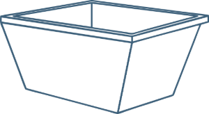 2m³ Marrel Skip Bin