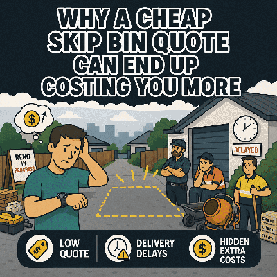 Why a Cheap Skip Bin Quote Can End Up Costing You More